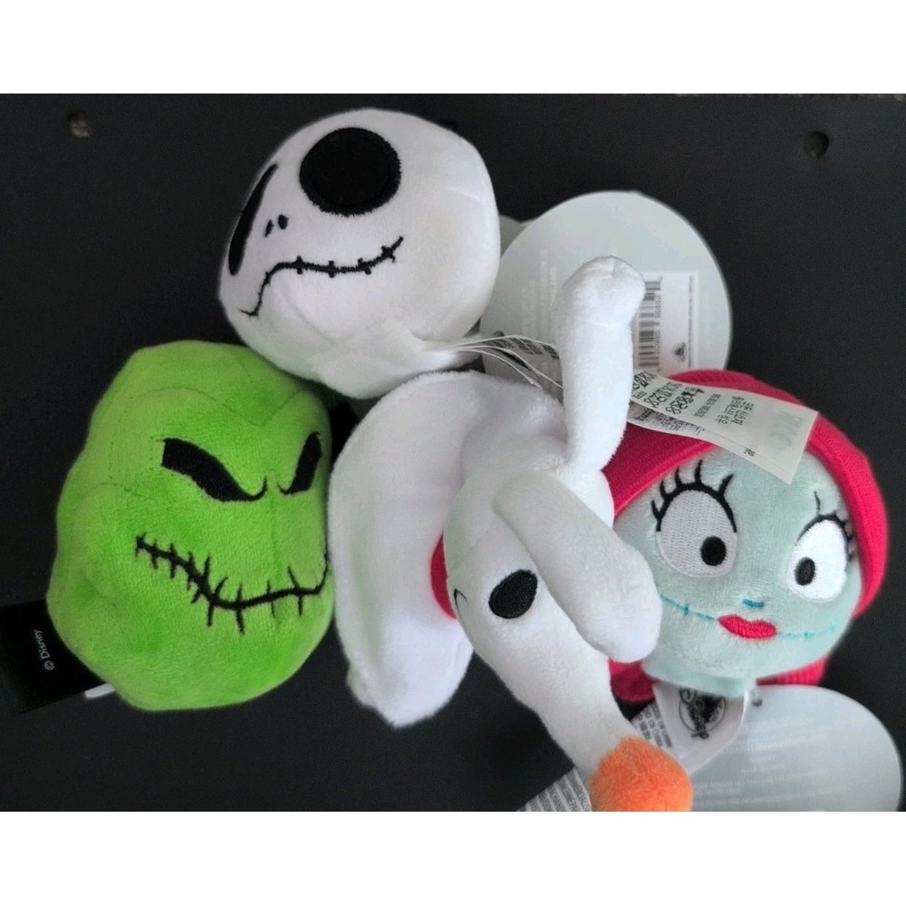 Nightmare Before Christmas Disney Parks Plushes for Headband! JackSallyOogieZero